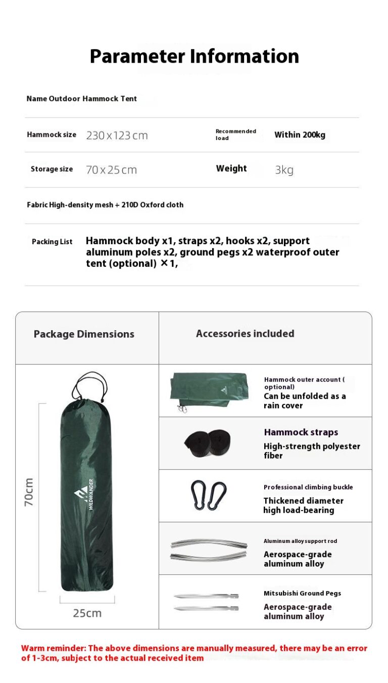 hammock&tent