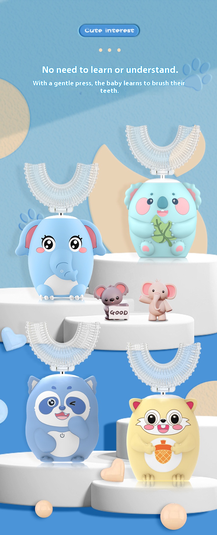 children's electric toothbrush children's electric toothbrush
